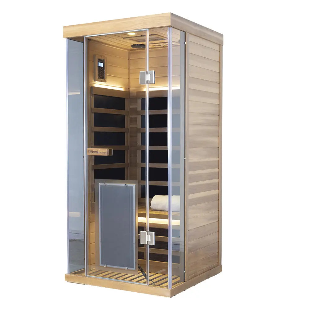 SR01 1 Person Red Cedar Far Infrared Sauna