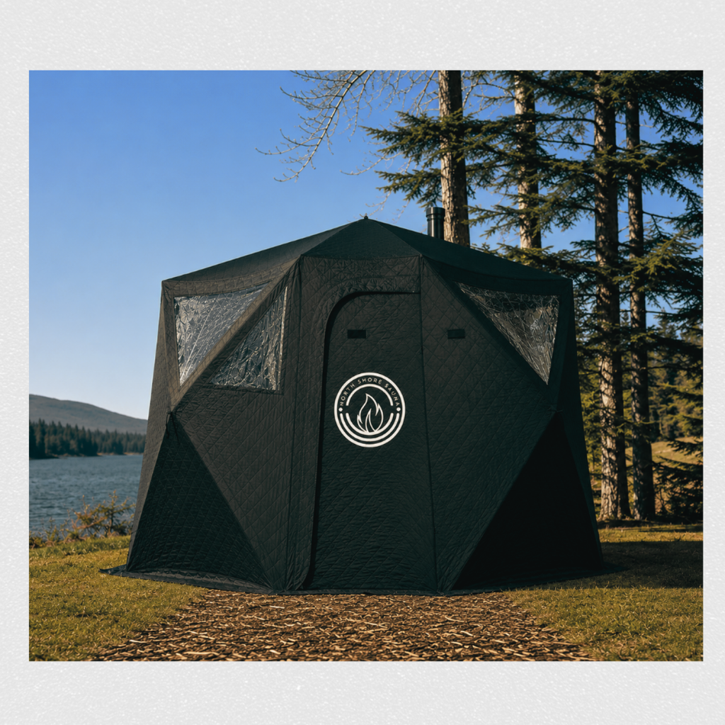 Nova 4 Sauna Tent | 4-person portable sauna by North Shore Sauna