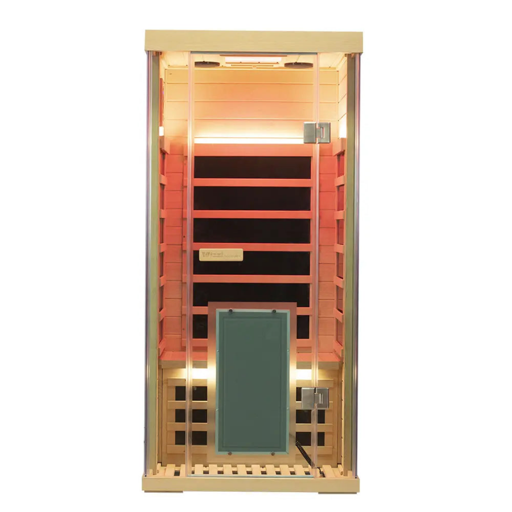 Wizzisaunas SH01 1 Person Far Infrared Sauna by Wizzisauna