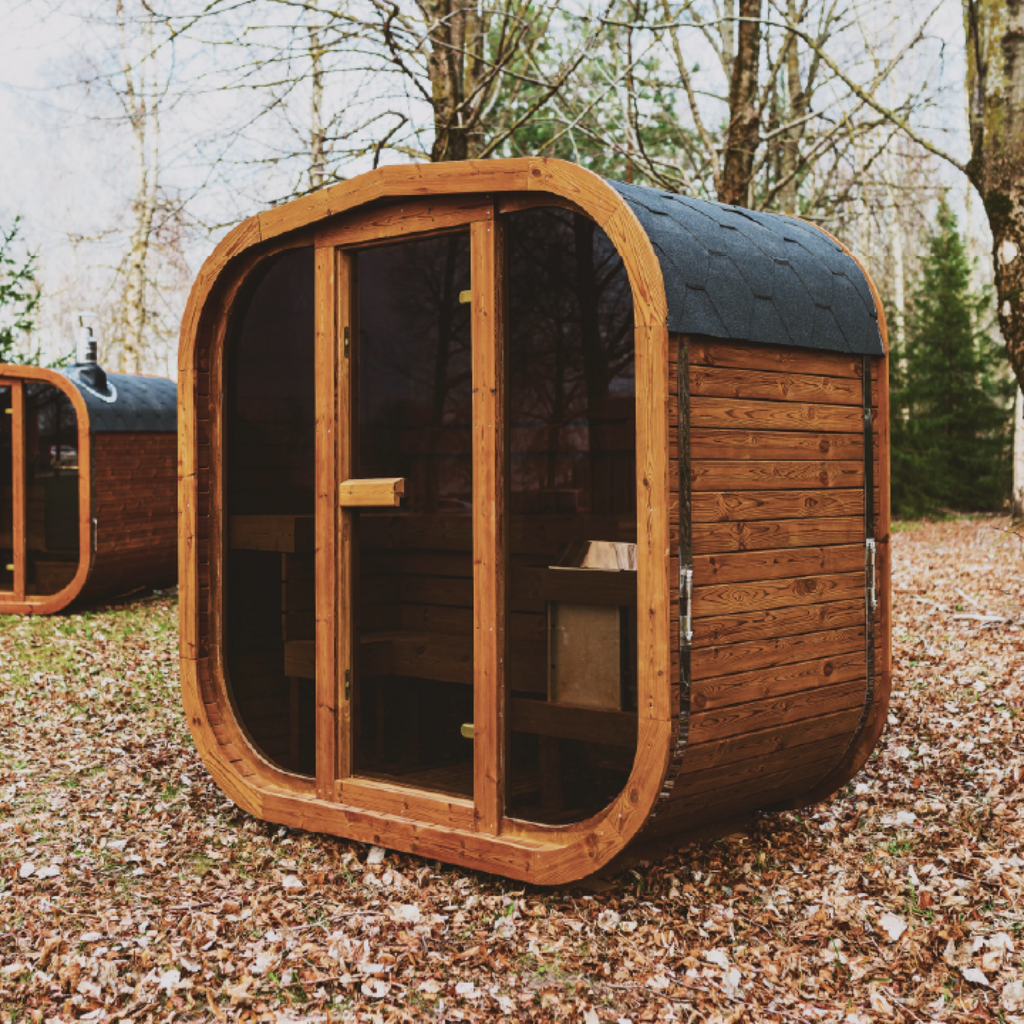 Mande Sauna MW12 ThermoWood for Your Perfect Backyard Retreat by Patio Elegance