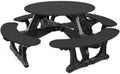 Cantina Round Table Outdoor Seating - Durable Outdoor Seating for 8 by Patio Elegance