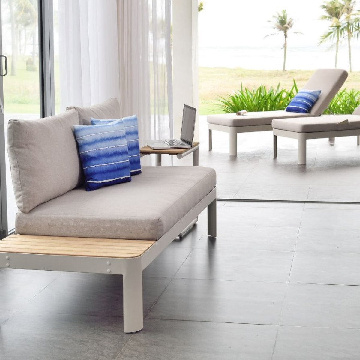 Portals Light 2-Seat Sofa by LifestyleGarden US