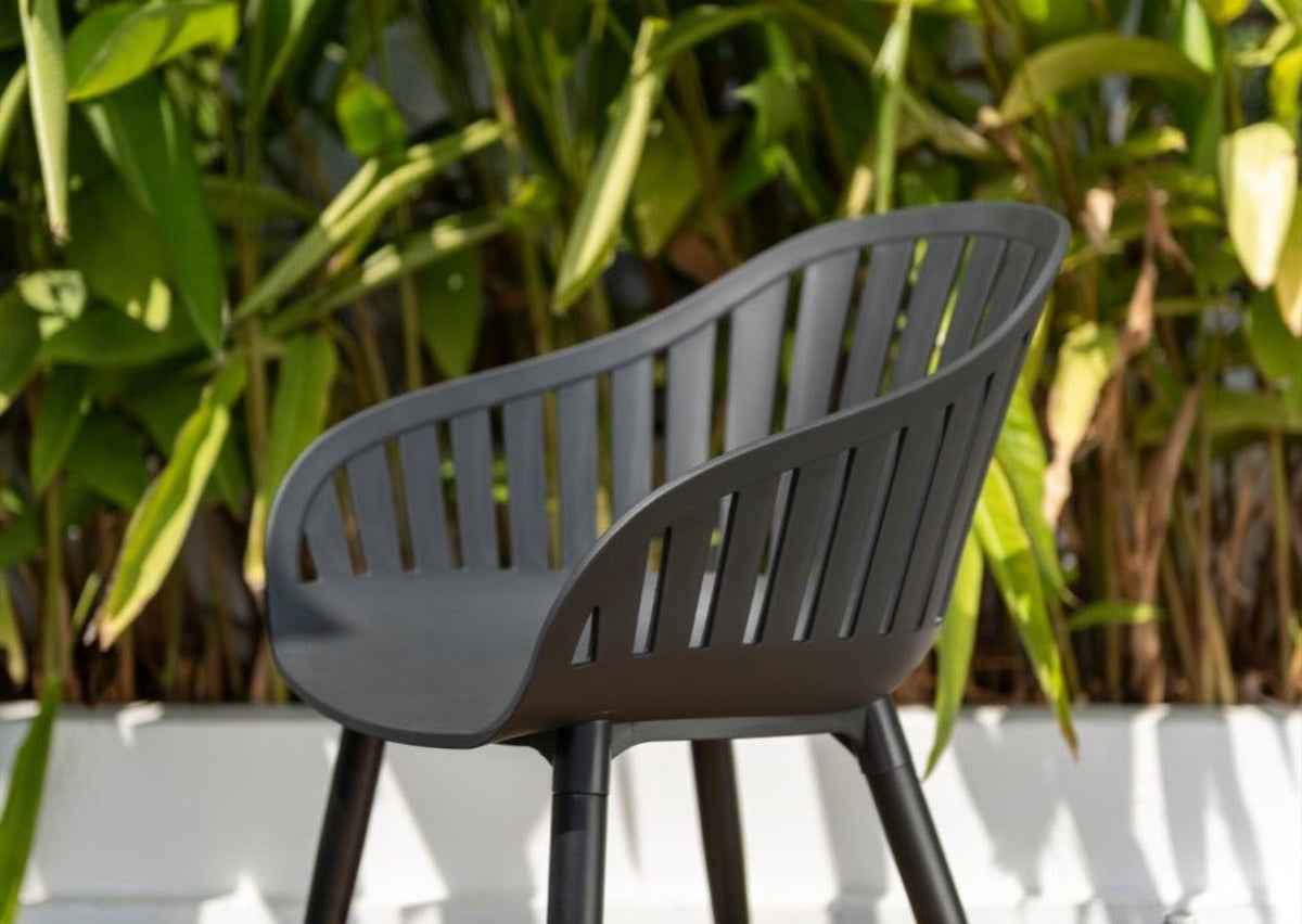 Nassau Resin and Aluminum Chairs - 4 Piece by LifestyleGarden US