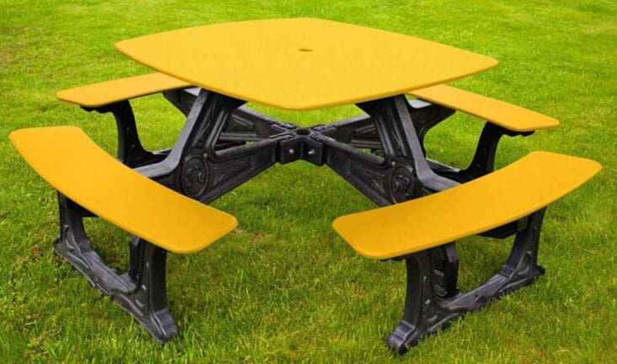 Bistro Outdoor Dining Table – 8 Seat Made from Recycled Plastic by Patio Elegance — product view 11
