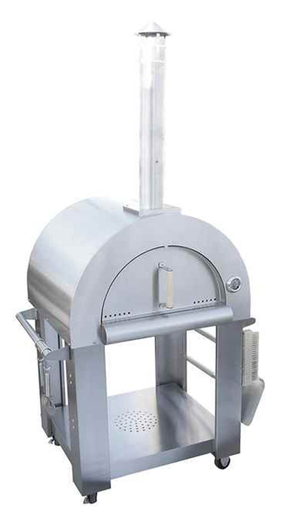 Kokomo Wood Fired Pizza Oven – 32” Stainless Steel, Freestanding or Built-In Options by Patio Elegance