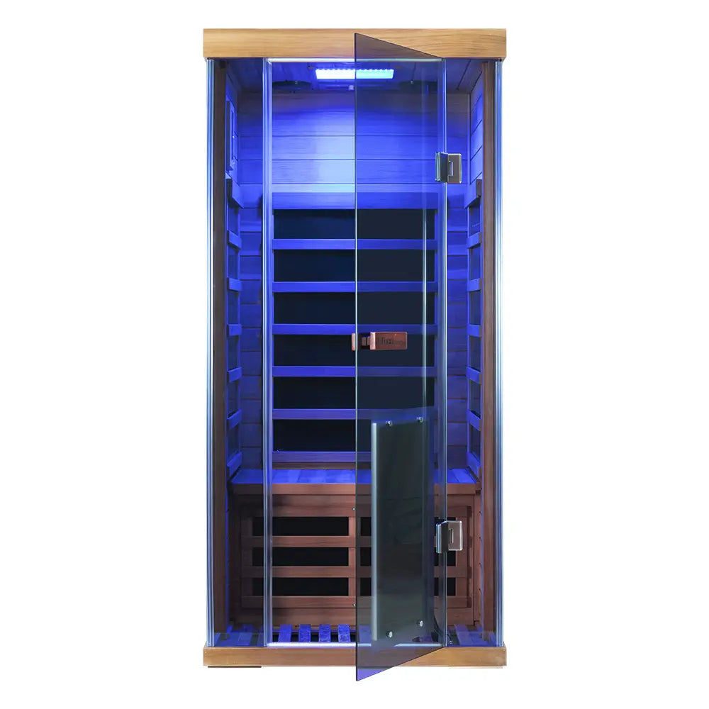 SR01 1 Person Red Cedar Far Infrared Sauna