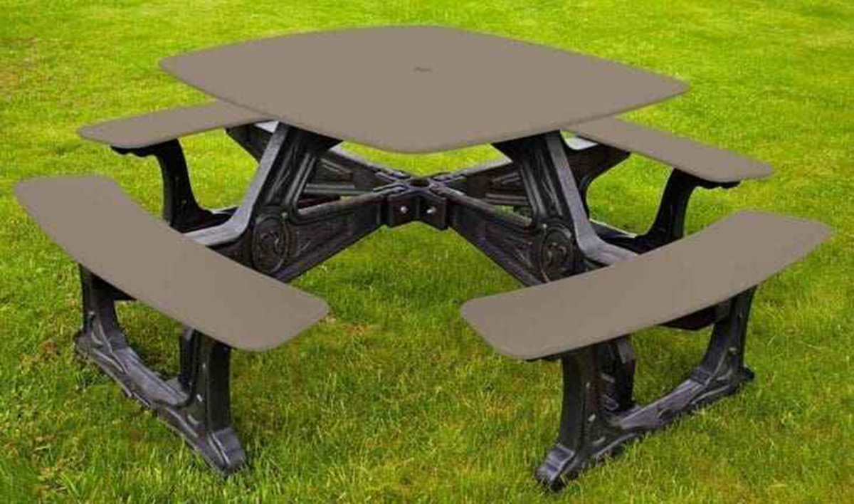 Bistro Outdoor Dining Table – 8 Seat Made from Recycled Plastic by Patio Elegance — product view 10