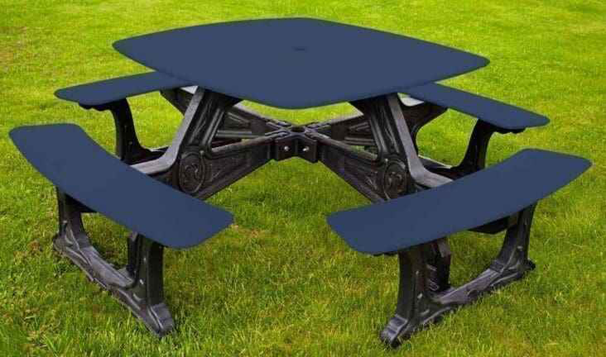 Bistro Outdoor Dining Table – 8 Seat Made from Recycled Plastic by Patio Elegance — product view 12