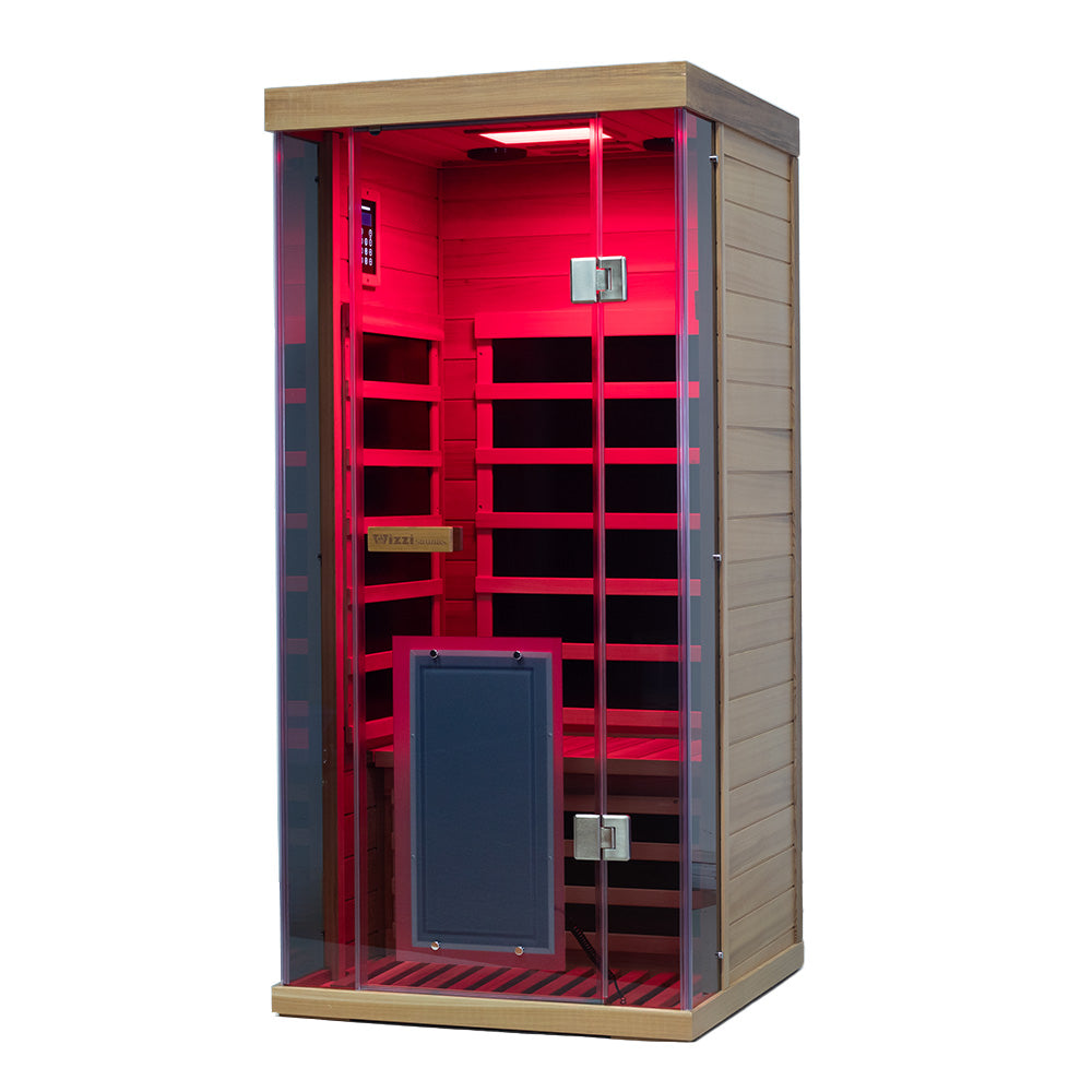 SR01 1 Person Red Cedar Far Infrared Sauna