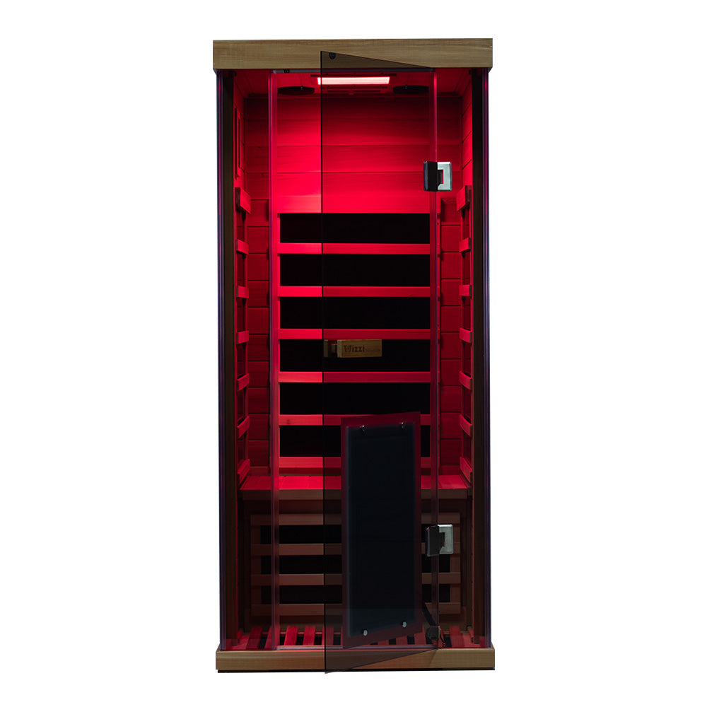 SR01 1 Person Red Cedar Far Infrared Sauna
