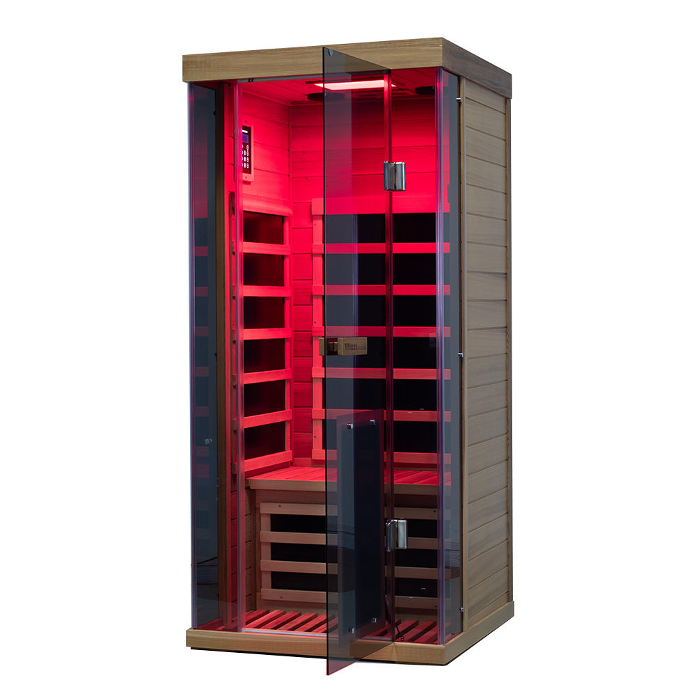 SR01 1 Person Red Cedar Far Infrared Sauna