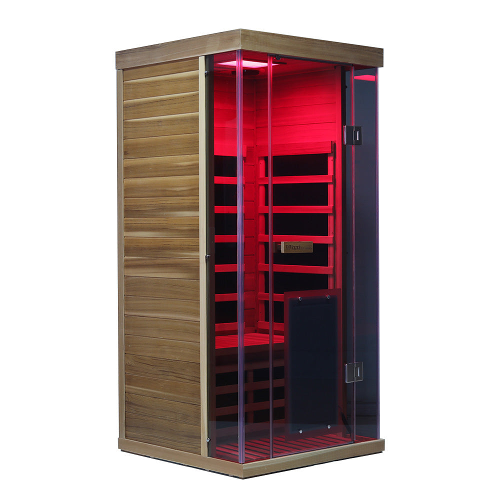 SR01 1 Person Red Cedar Far Infrared Sauna