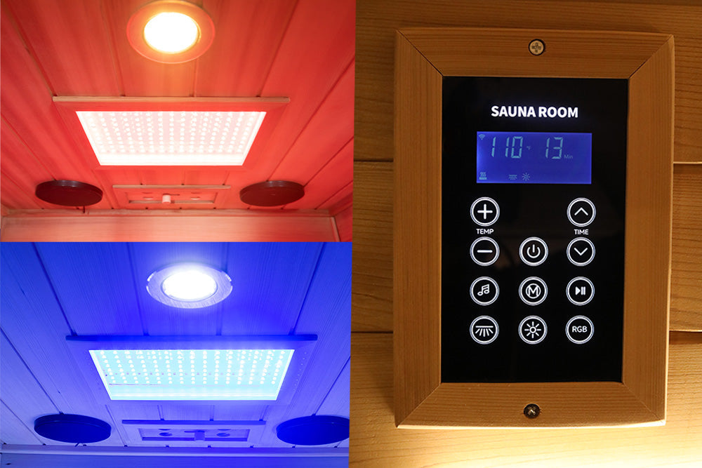 SR01 1 Person Red Cedar Far Infrared Sauna