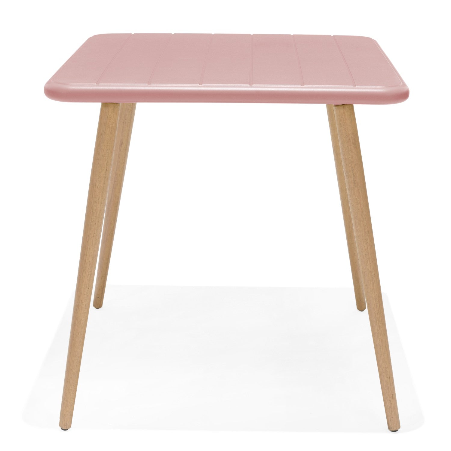 Nassau Square Table – Peony Pink Social Plastic®