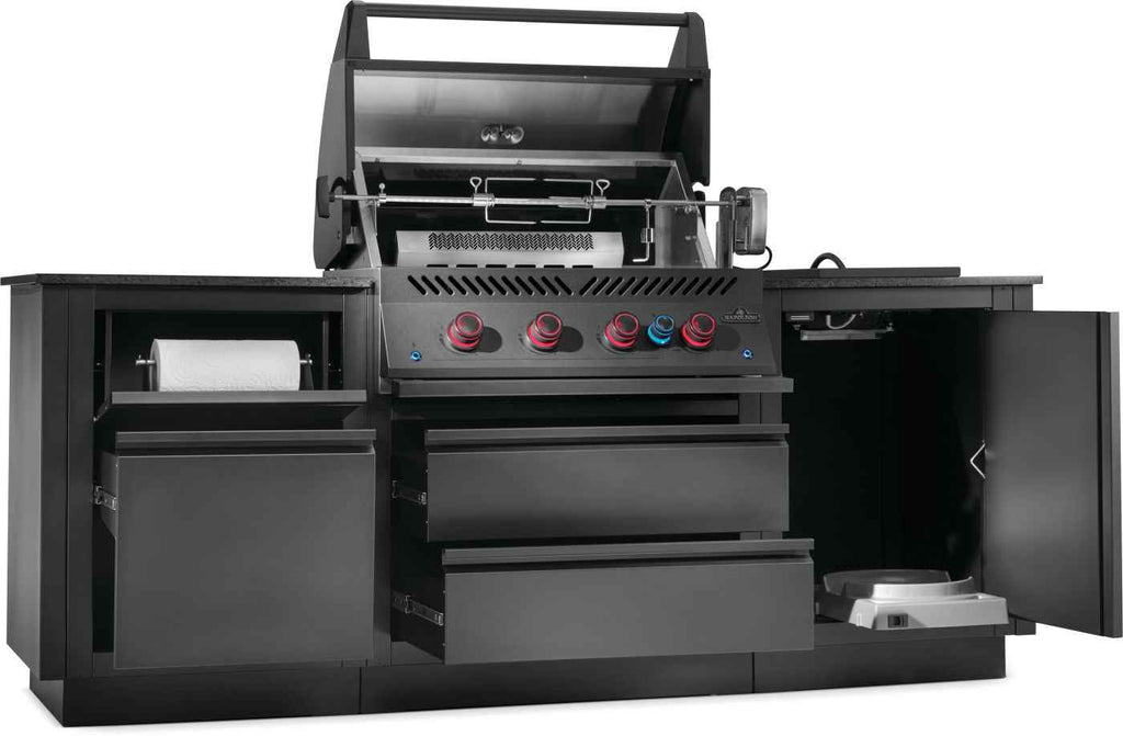 OASIS® Outdoor Kitchen Kit, Built-in 700 Series 32 with Stainless Steel Countertops