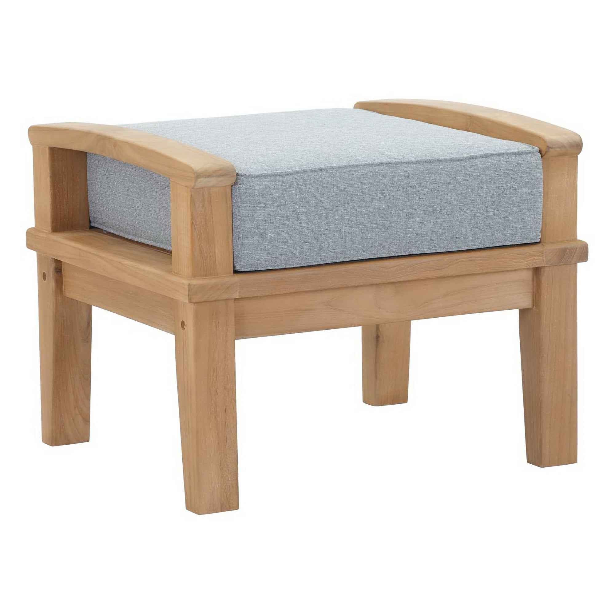 Patio Elegance Outdoor Lounge Set - Marina 9-Piece Teak Collection by Modway