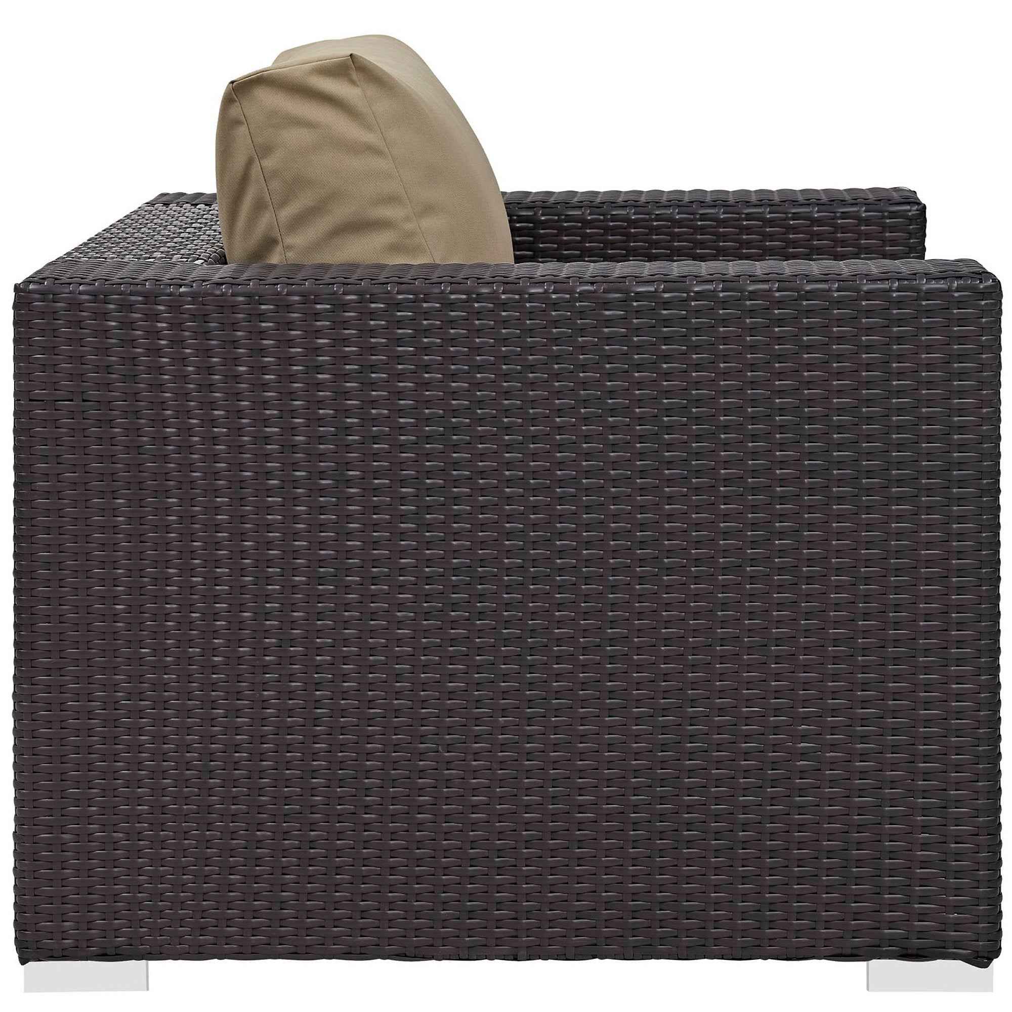 Patio Elegance Outdoor Sectional Set - 10-Piece Convene Lounge Set by Modway