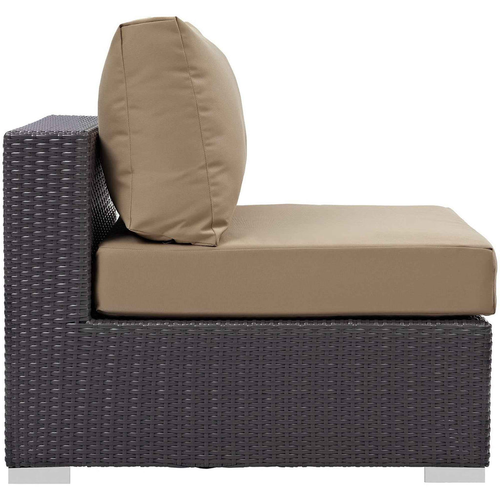 Patio Elegance Outdoor Sectional Set - 10-Piece Convene Lounge Set by Modway