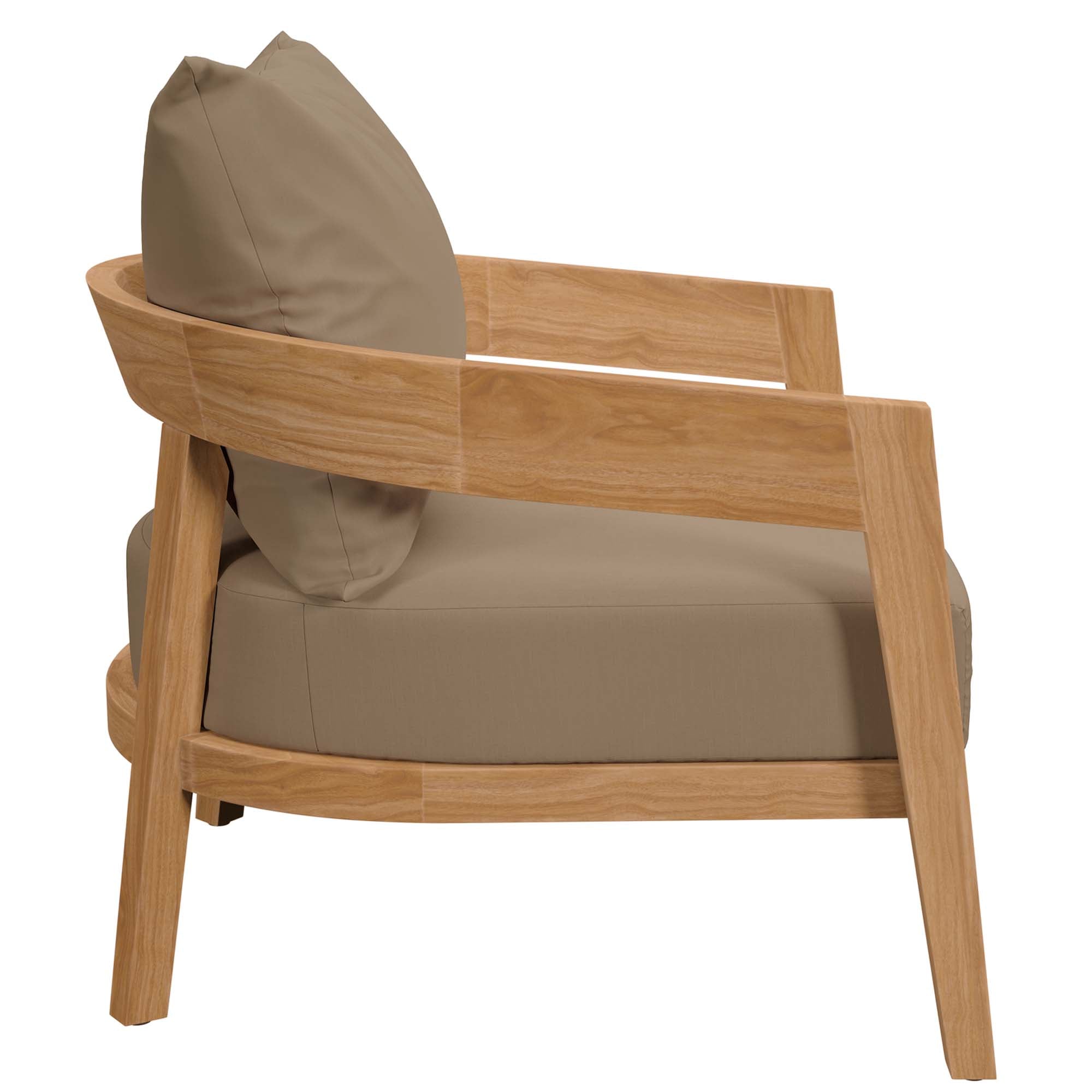 Brisbane Teak Outdoor Patio Set - Stylish 3-Piece Design by Modway