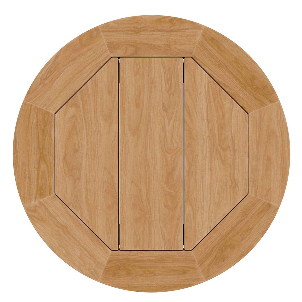 Brisbane Teak Outdoor Patio Set - Stylish 3-Piece Design by Modway