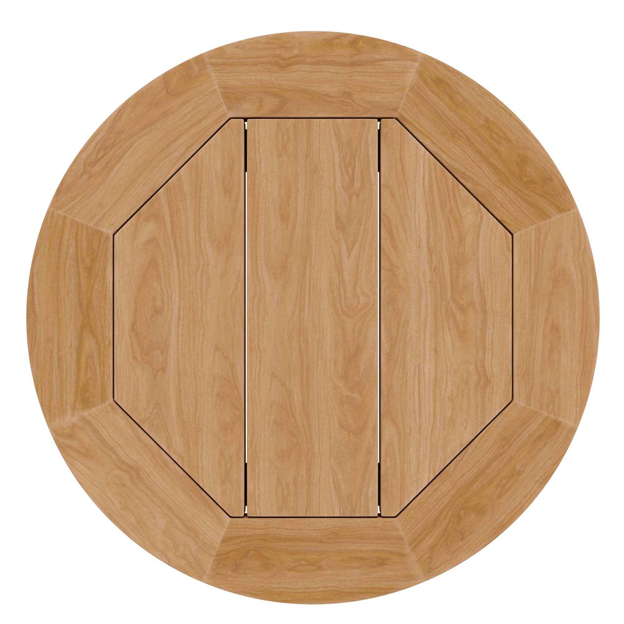 Brisbane Teak Outdoor Patio Set - Stylish 3-Piece Design by Modway