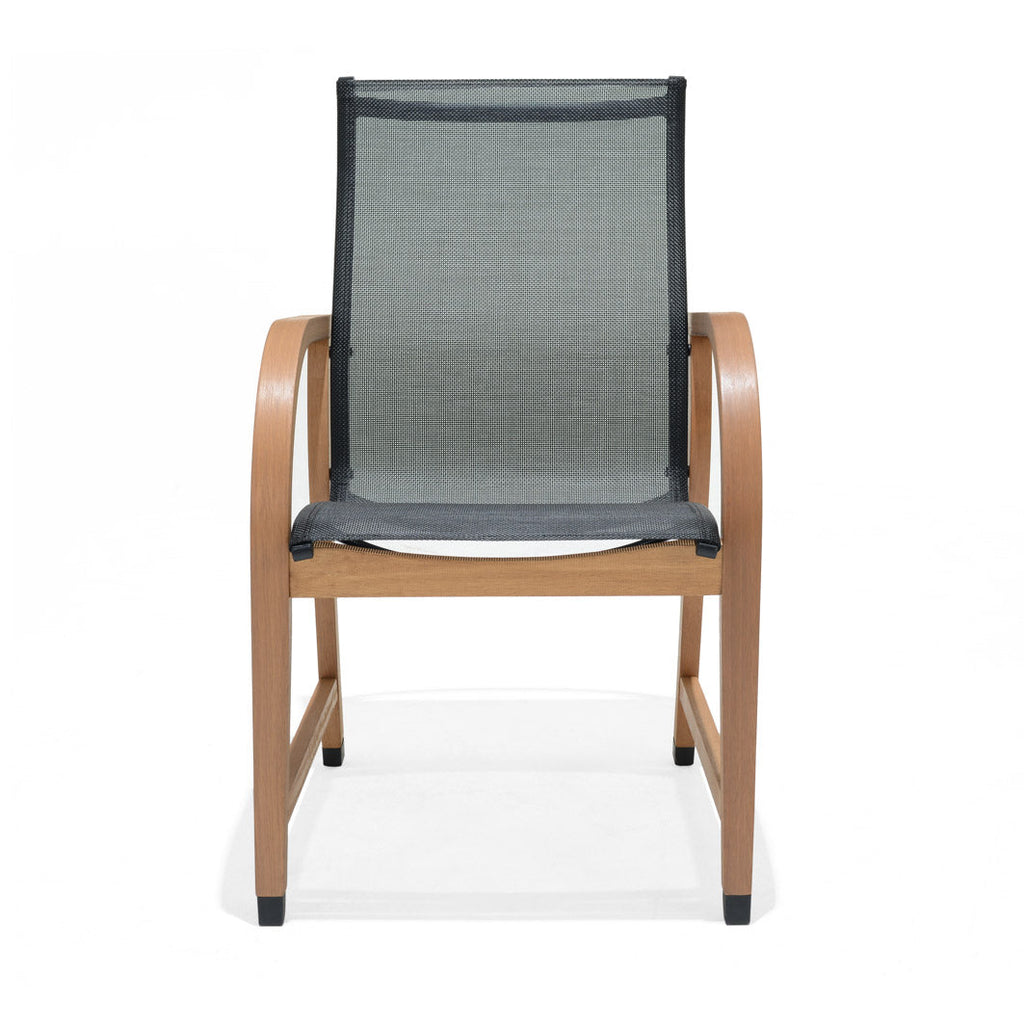 Manhattan Black Armchair - 4 Piece