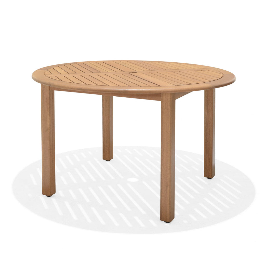 Oldbury Teak Finish Round Table