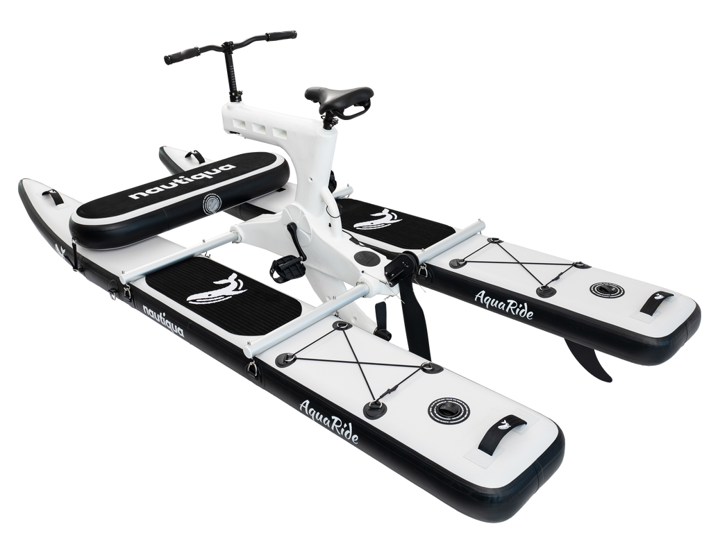 Nautiqua | BORACAY | Premium Catamaran Style Water Bike with Front Pad | 1 Person