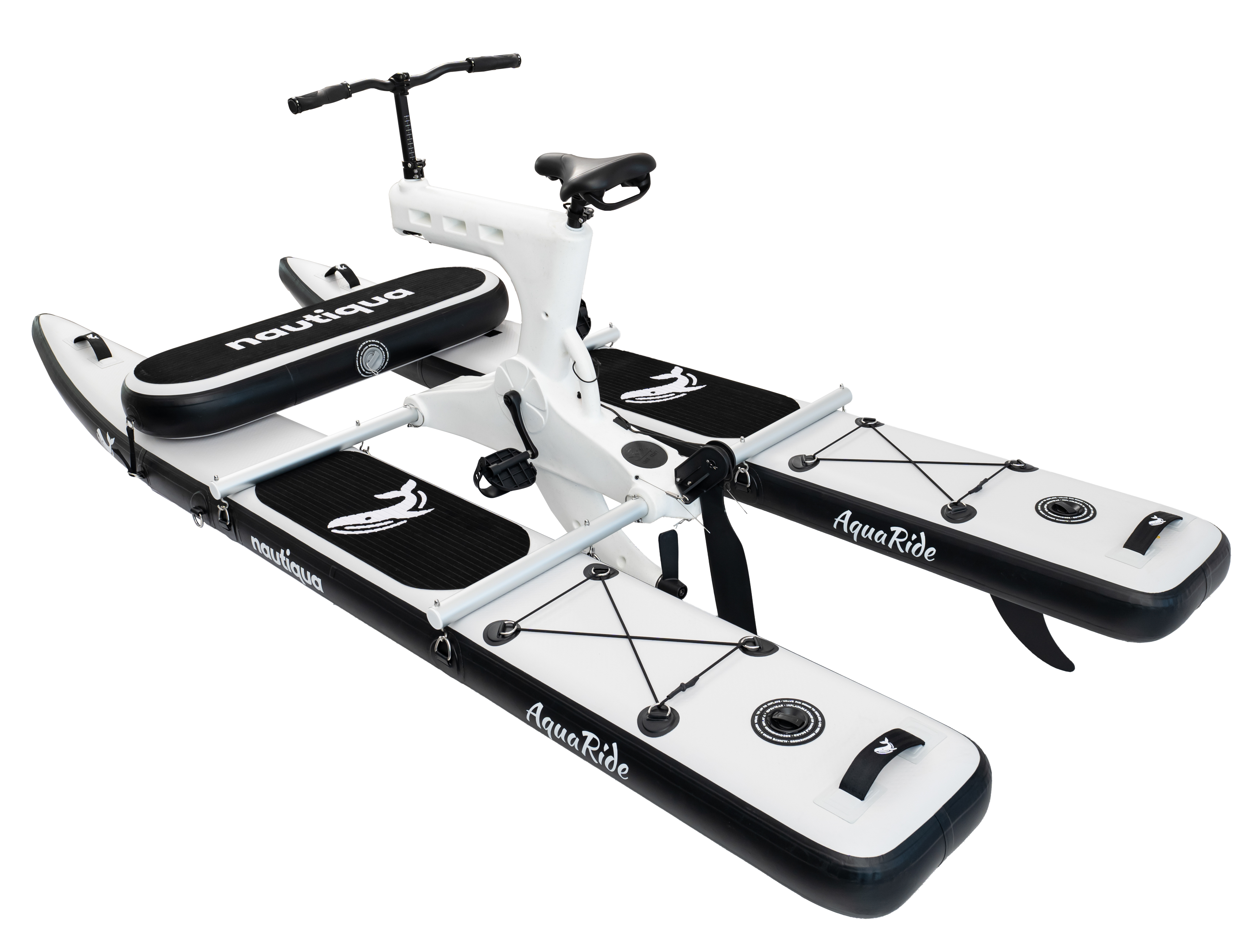 Nautiqua | BORACAY | Premium Catamaran Style Water Bike with Front Pad | 1 Person