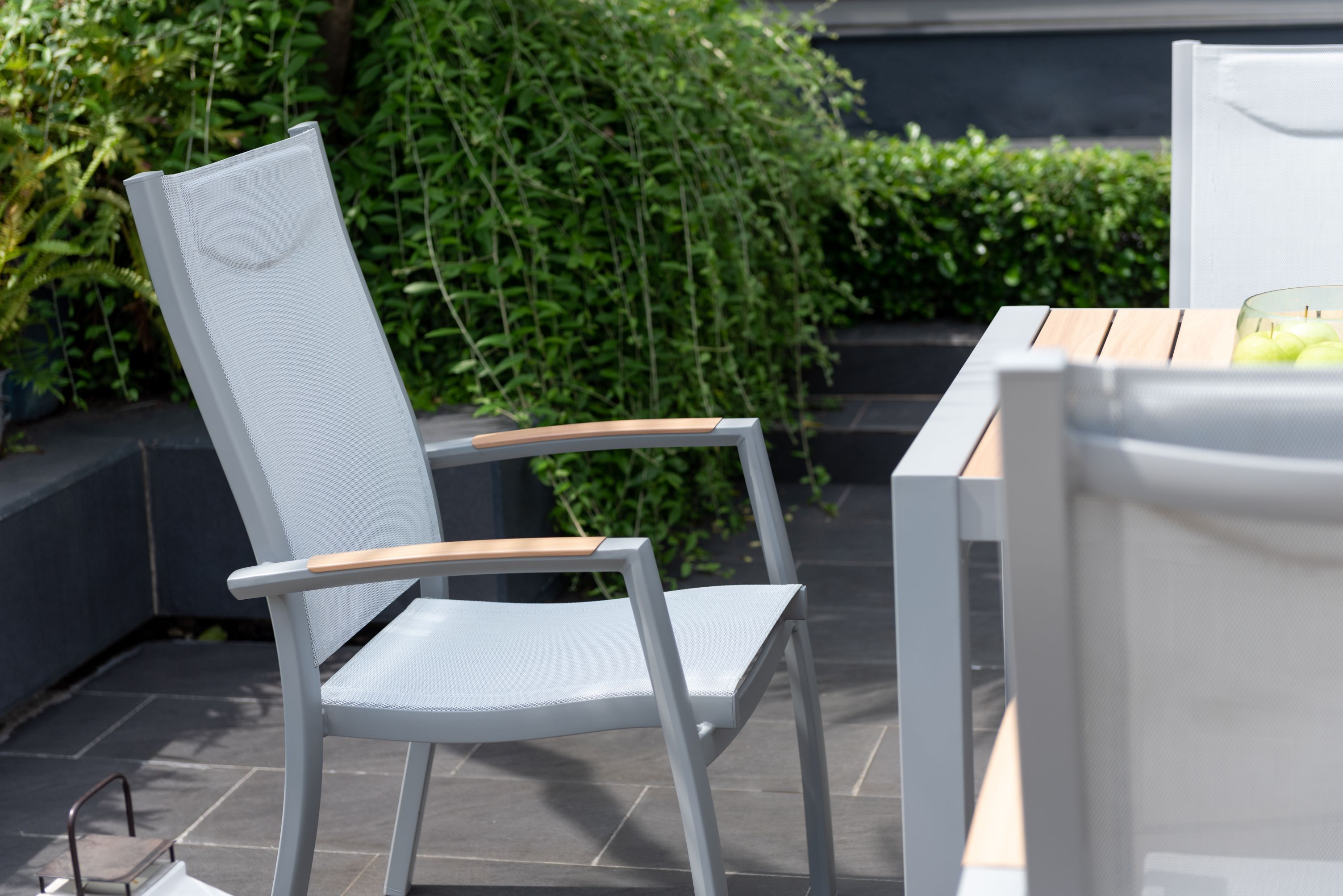 Panama Light Stacking Armchair - 2pc