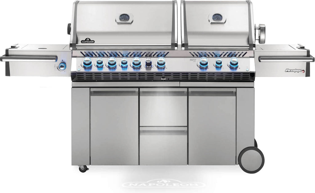 Classic Prestige® PRO 825 RSBI with Power Side Burner, Infrared Rear & Bottom Burners