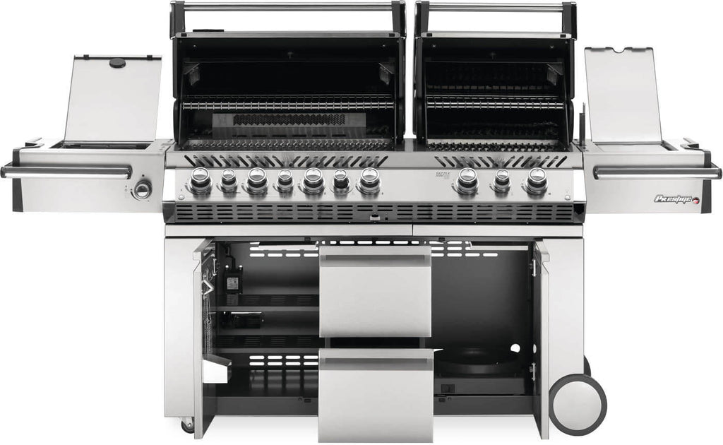 Classic Prestige® PRO 825 RSBI with Power Side Burner, Infrared Rear & Bottom Burners