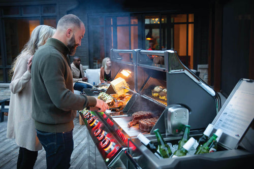 Classic Prestige® PRO 825 RSBI with Power Side Burner, Infrared Rear & Bottom Burners by Patio Elegance — product view 2
