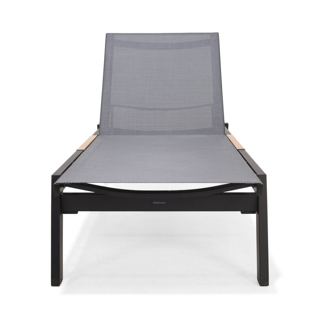 Panama Dark Duo Coffee Set & Sun Loungers - 3pc