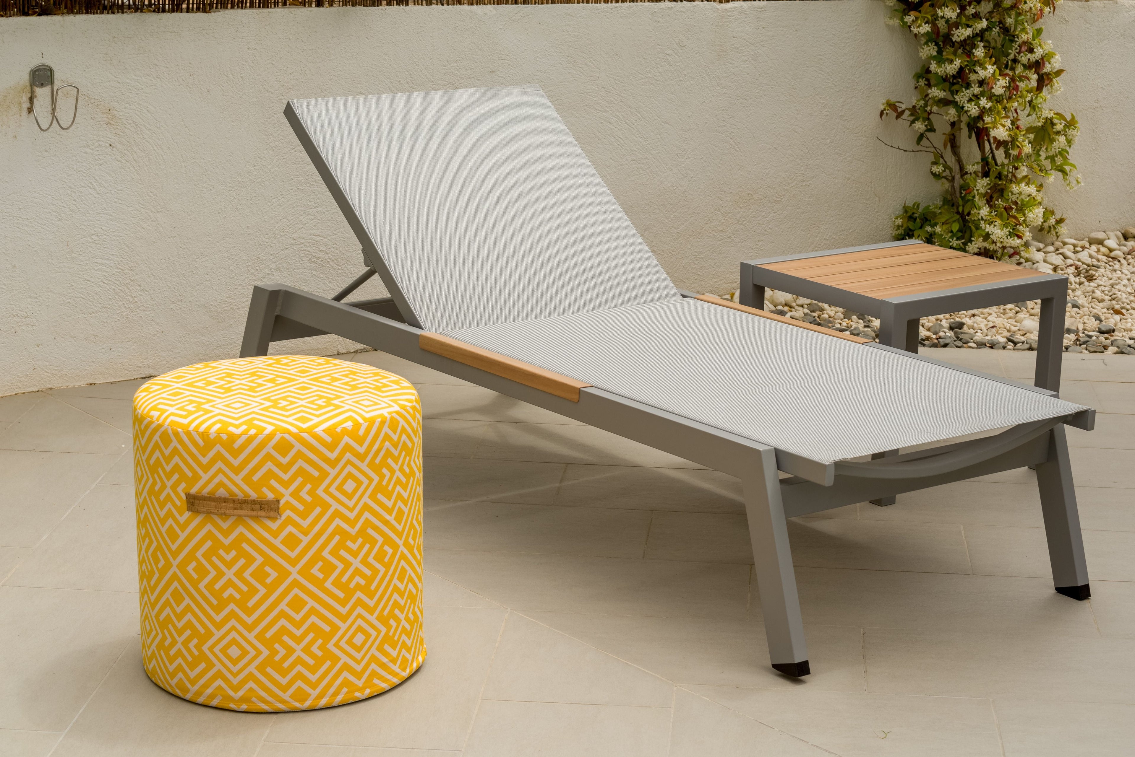 Panama Light Sun Lounger - 1pc