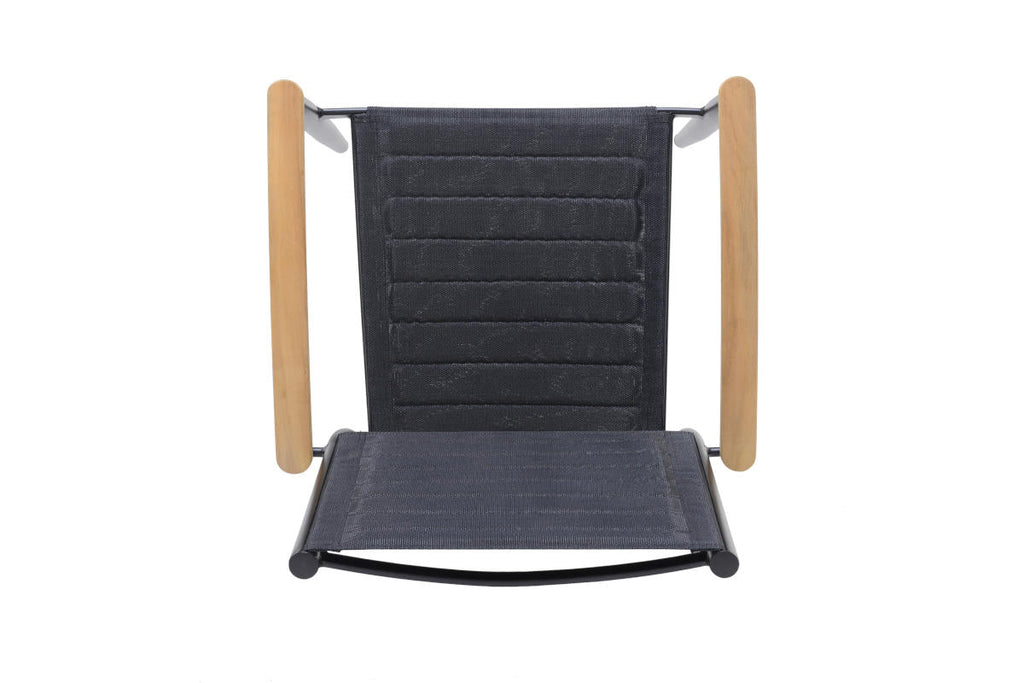 Portals Dark Lite 2pc Stacking Armchair