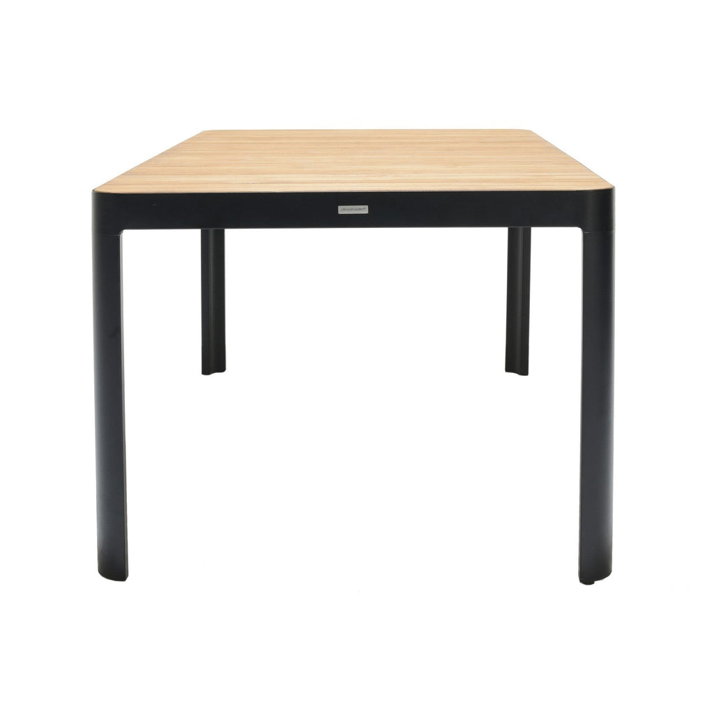 Portals Dark 4 Seater Carver Rectangular Dining set