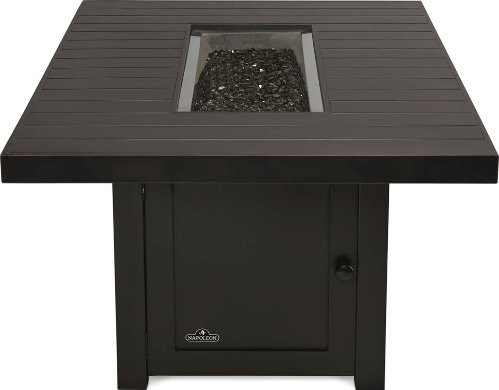 Patio Elegance Fire Table – St. Tropez Rectangle Patioflame Table