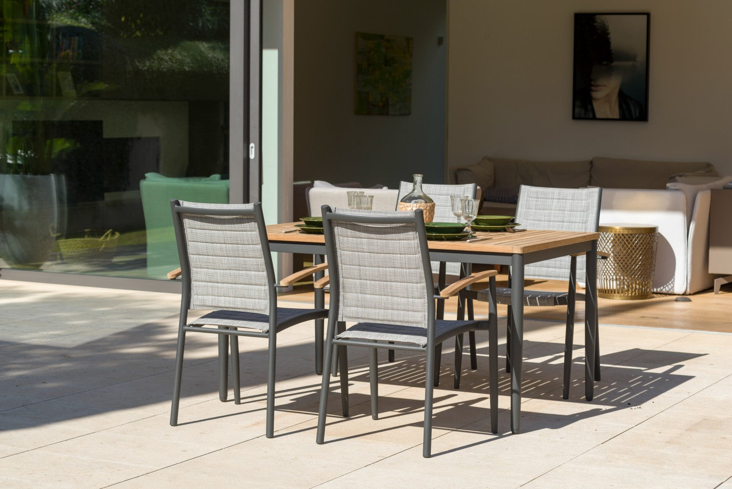 Topaz Stacking Armchair - 2pc