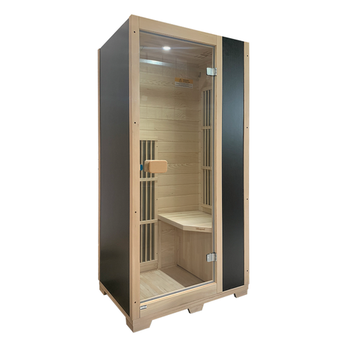 Blisspod | Vienna | Far Infrared Sauna | Canadian Hemlock Very Low EMF | 72.8"H x 35.4"W x 25.6"D | 1 Person by zoppinh —…