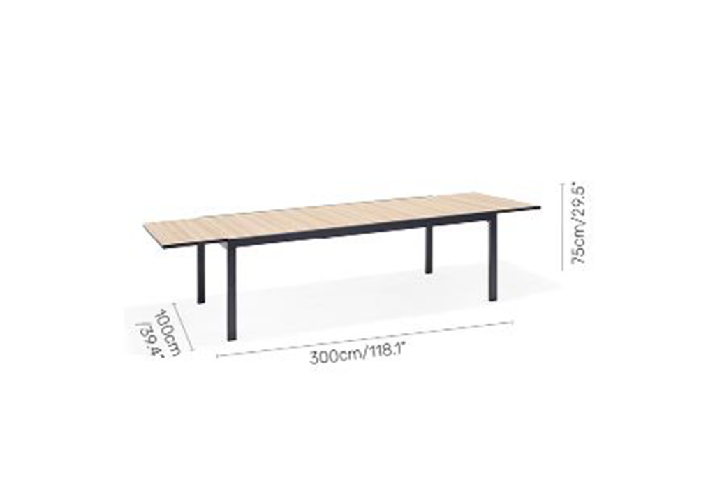 Panama Dark 11 Piece Extending Set by LifestyleGarden US — product view 11
