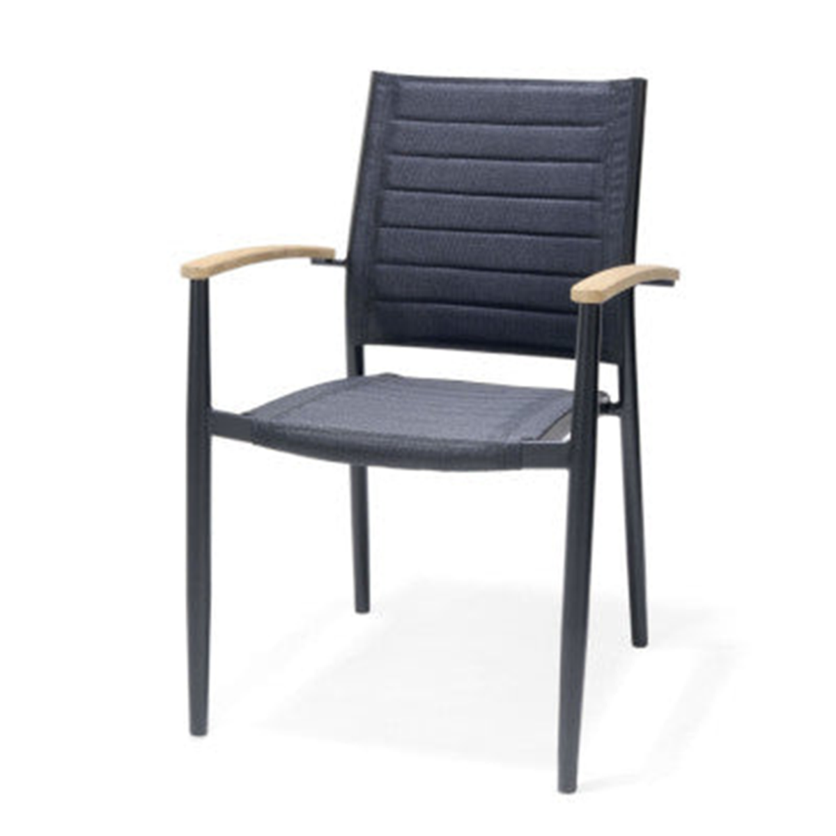 Portals Dark Lite 2pc Stacking Armchair by LifestyleGarden US — product view 9