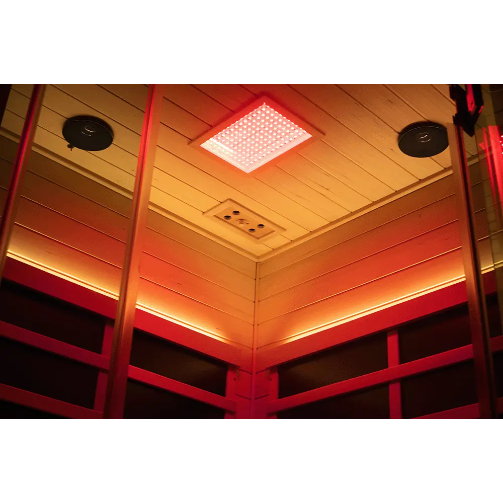 SR07 2 Person Far Infrared Sauna Red Cedar