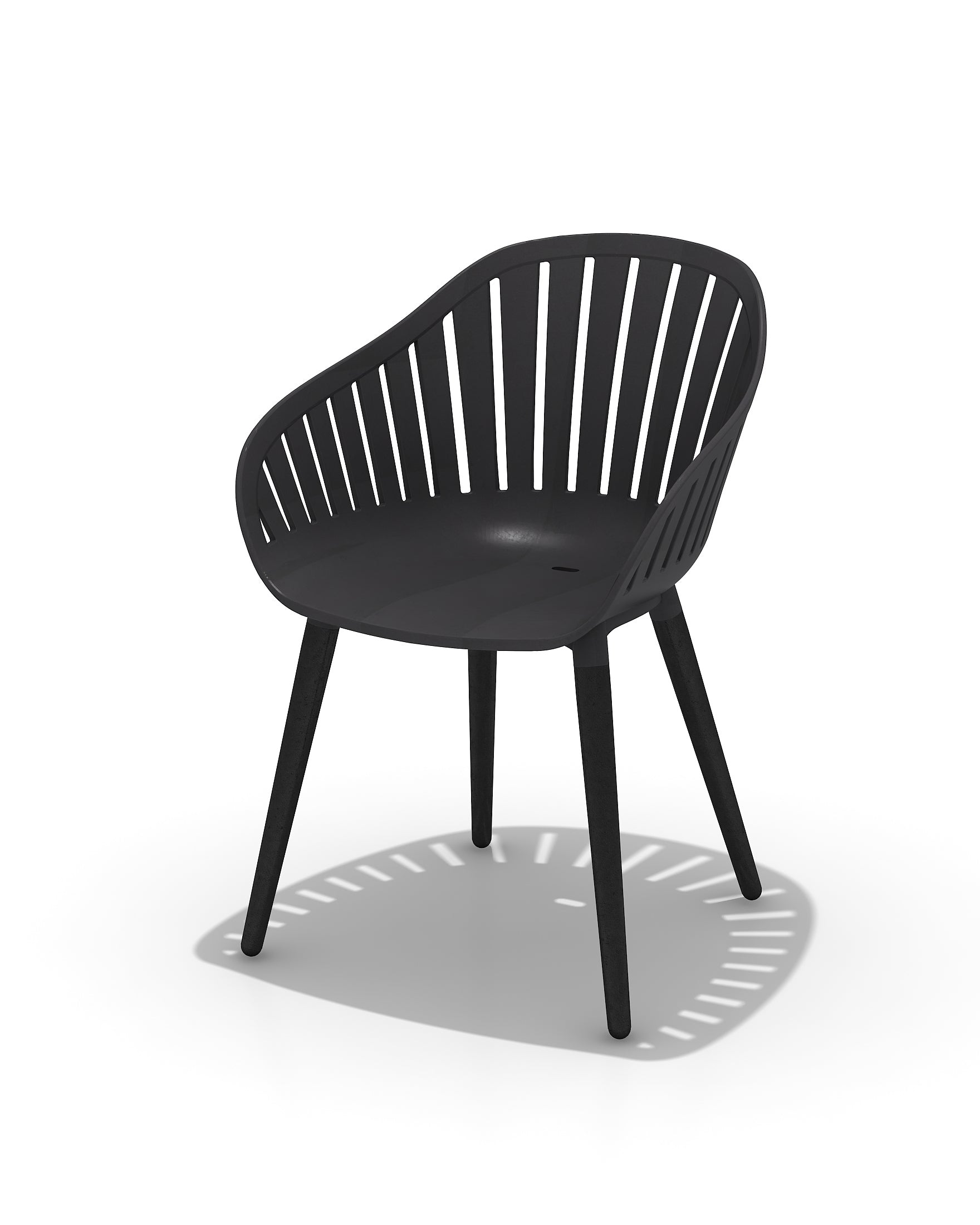 Nassau Resin and Aluminum Chairs - 4 Piece