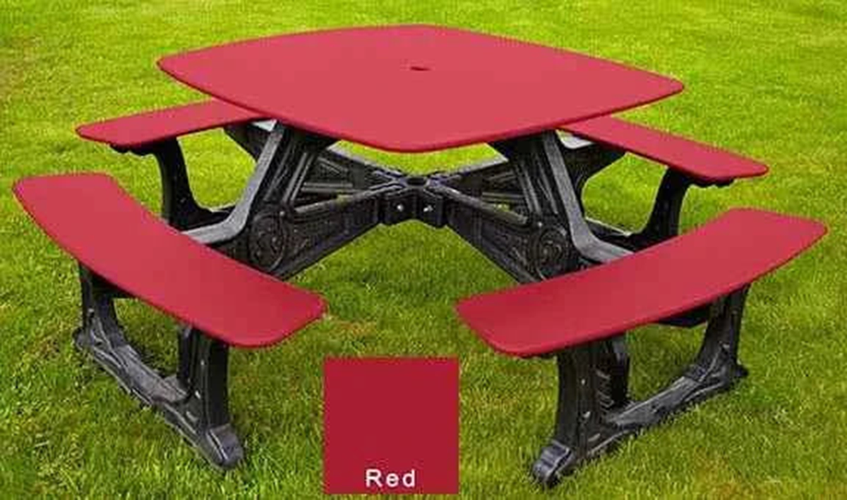 Bistro Outdoor Dining Table – 8 Seat Made from Recycled Plastic by Patio Elegance — product view 7