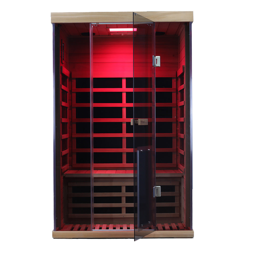 SR02 2 Person Red Cedar Far Infrared Sauna